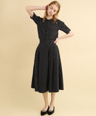 TOCCA 【消臭】STAR SAND ブラウス ブラック系