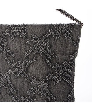 UNBILLION 【テレビ ドラマ着用アイテム】カシュカシュ cachecache / デニム風チェーンバッグ GY