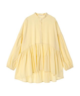 AMERICAN HOLIC サラックール／ＵＶカットティアードブラウス Light Yellow