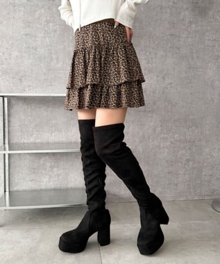 WEGO ニーハイブーツ ブラックその他