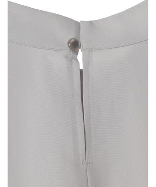 earth music&ecology パールタックブラウス Light Gray