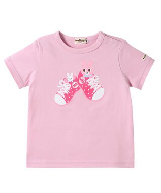 MIKI HOUSE HOT BISCUITS 【80-120cm】プリント 半袖Tシャツ