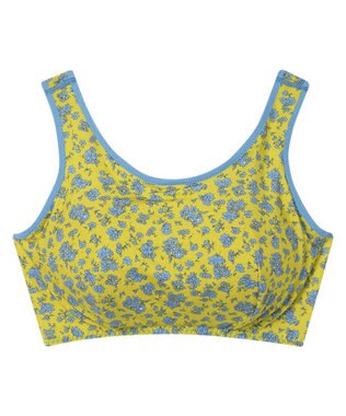 une nana cool ナイトアップブラ MADE WITH LIBERTY FABRIC クリアイエロー