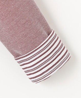 JOSEPH ABBOUD 【25SS・オーガニックコットン使用】ダディ ポロシャツ レッド系