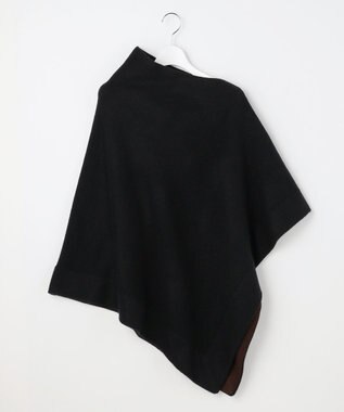 自由区 【カタログ掲載】ボイルドウール ポンチョ