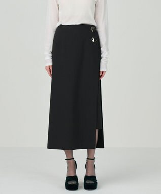 GRACE CONTINENTAL ラップタイトスカート ブラック