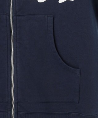 J.PRESS MEN 【NYUZELESS】ヘビーウェイト ジップアップ フーディ ネイビー系