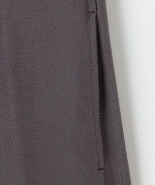 23区 【洗える】ウールシアービエラ ワンピース グレー系