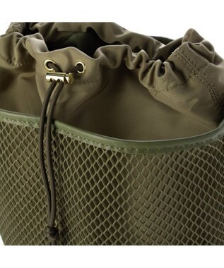 UNBILLION カカトゥ kakatoo / メッシュバゲットショルダーバッグ カーキ