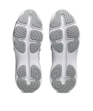 ASICS WALKING ゲルラシーロ レディース E相当 ライトグレー×シルバー