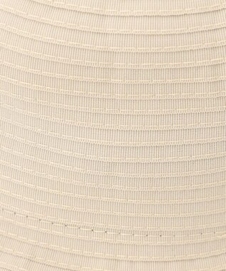 ANY SIS 【洗える】グログランリボン ハット ベージュ系