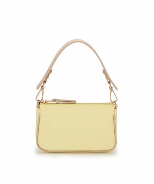 TOPKAPI 【Breath TOPKAPI】【TOPKAPI × 藤本美貴さんコラボ】スコッチグレイン サブバッグ付きミニバッグ/撥水 レモンイエロー