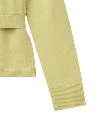 Green Parks ＳＥＴ２点ニットキャミビスチェ＋プルオーバー Green