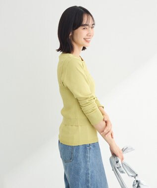 Green Parks ＳＥＴ２点ニットキャミビスチェ＋プルオーバー Green