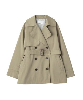 CRAFT STANDARD BOUTIQUE ワイドカフスミディトレンチコート Khaki