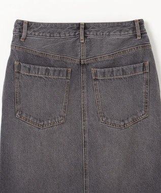 GRACE CONTINENTAL タイトデニムスカート ブラック