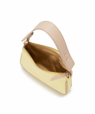 TOPKAPI 【Breath TOPKAPI】【TOPKAPI × 藤本美貴さんコラボ】スコッチグレイン サブバッグ付きミニバッグ/撥水 レモンイエロー