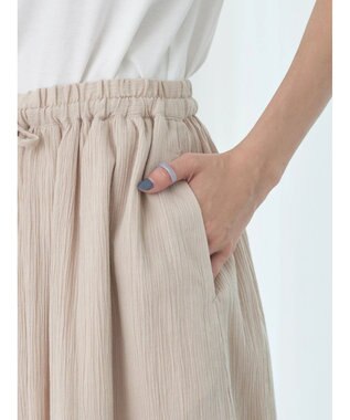 earth music&ecology ガウチョパンツ Beige