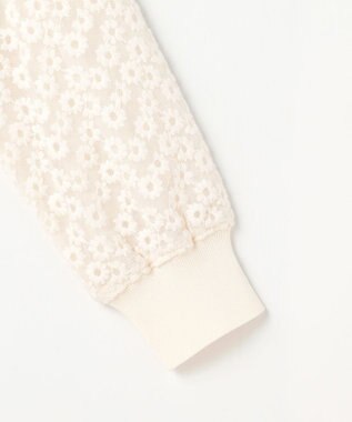 ANY SIS S レーシー ニット ブルゾン オフ