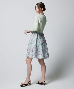 TOCCA 【洗える】SQUARE BOLERO ボレロ ライトグリーン系