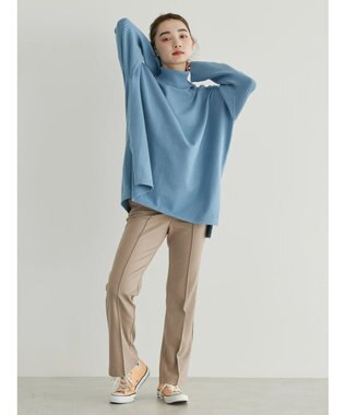 AMERICAN HOLIC 美・美・美　ポンチフレアパンツ Mocha