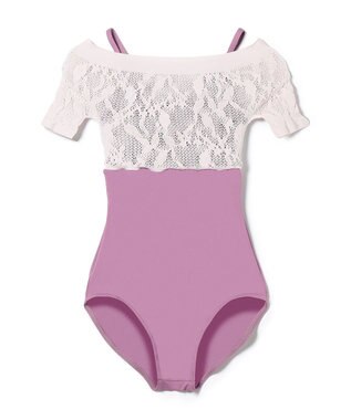 Chacott ハーフスリーブレオタード