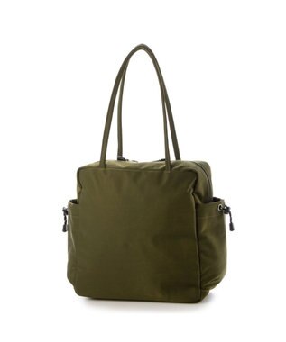 UNBILLION カシュカシュ cachecache / ナイロンボストントートバッグ カーキ