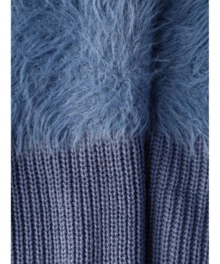 Green Parks ・Ｐｅｔｉｔ　Ｆｌｅｕｒ　シャギーキリカエニット Blue