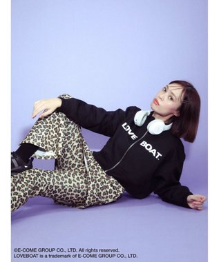 Green Parks ■別注　ＬＯＶＥ　ＢＯＡＴ　フレアパンツ Leopard