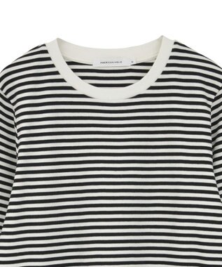 AMERICAN HOLIC クルーネックロングプルオーバー Border