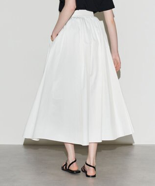 NAVE 【Nave　洗える】バイオツイル スカート ホワイト系