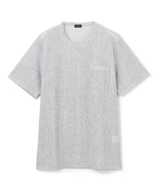 JOSEPH HOMME リネンドビージャージー　クルーネックTシャツ ライトグレー系