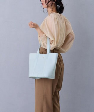 MioFIRANO DOOR J001 ハンドバッグ LIGHT BLUE