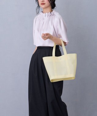 MioFIRANO DOOR J001 ハンドバッグ YELLOW