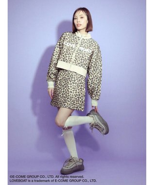 Green Parks ■別注　ＬＯＶＥ　ＢＯＡＴ　ショートトラックジャケット Leopard