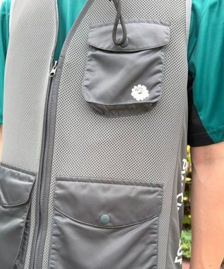 PW CIRCULUS 【UNISEX】ペルチェベスト ゴルフ グレー系