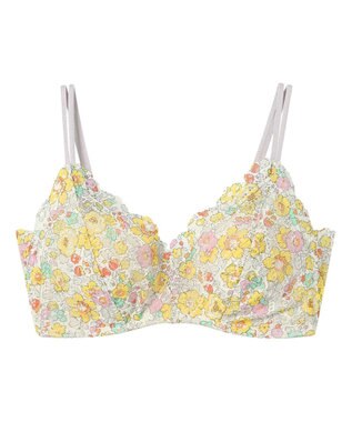 une nana cool MADE WITH LIBERTY FABRIC 特別な日以外の364日つけたくなるブラ 364ブラ レース CR