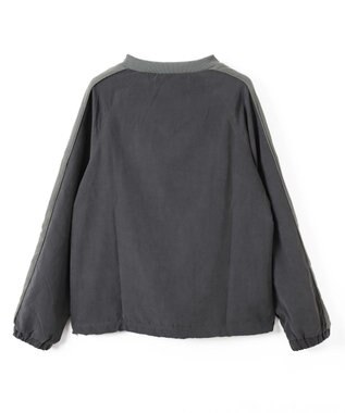 WEGO ミリタリーVネックラインプルオーバー ダークグレー