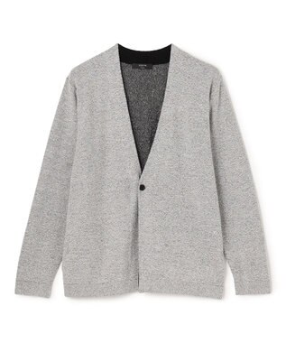 JOSEPH HOMME 【新素材】ドライペーパーブークレー   カーディガン ライトグレー系