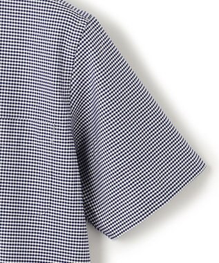 J.PRESS MEN 【WEB・一部店舗限定】ギンガムチェック 半袖シャツ/B.D ネイビー系3