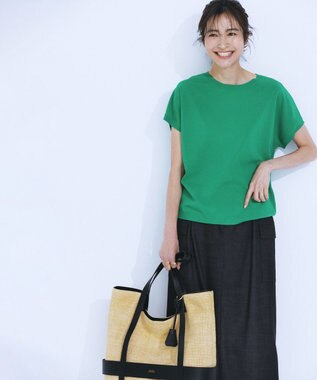 23区 【CLASSY.6月号掲載/Oggi4月号掲載】雑材 トートバッグ ブラック系