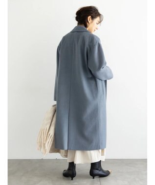 Te chichi チェスターコート ブルー