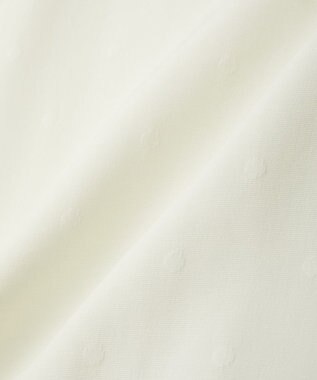 AMERICAN HOLIC DOTジャガードティアードブラウス Ivory