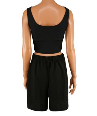 San-ai Resort（三愛水着楽園） 【WEB限定】5点セット キャップ付きUVカットタンキニ+ティアードラッシュセット水着【BeachQueen(ビーチクイーン）】 ベージュ