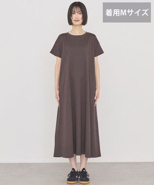 AMERICAN HOLIC 【選べる丈】フレアワンピース Black