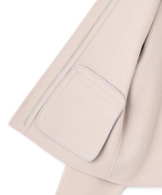 JOSEPH ウーループ　ノーカラーコート Beige