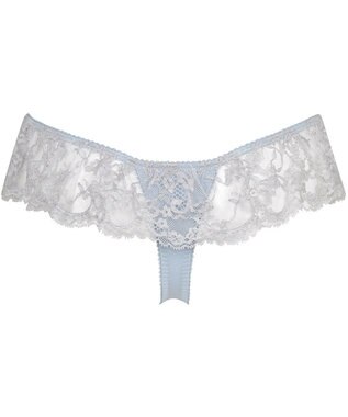 WACOAL Ｔバック ショーツ 【ハグするブラ】 BRB498とペア はきこみ丈あさめ ソング レディース PRA498 /ワコール ブルー