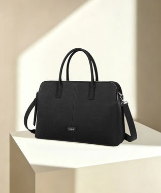 style code 新入荷【 通勤・通学対応 A4サイズ収納可能 】ダブルファスナー　三層仕切り トートバッグ
