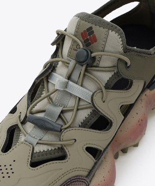 Columbia スライブ リバイブ シャンダル Stone green、 Dark moss