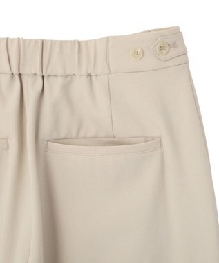 Green Parks イージーケアキュロットパンツ Light Beige